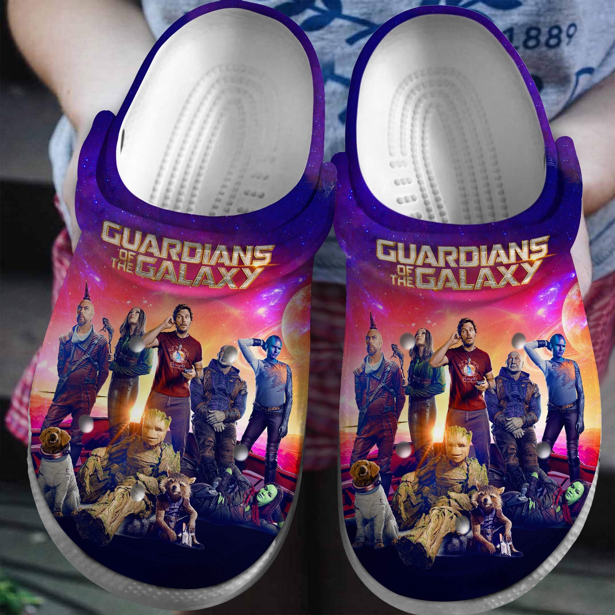 Guardians Of The Galaxy Movie Crocss Clogs For Men Women And Kid Mehyuptl