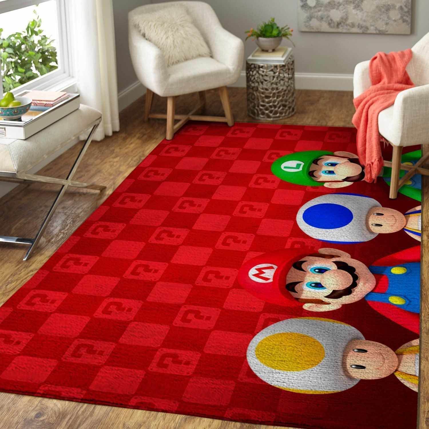 Super Mario Area  Sku 3026 Rug