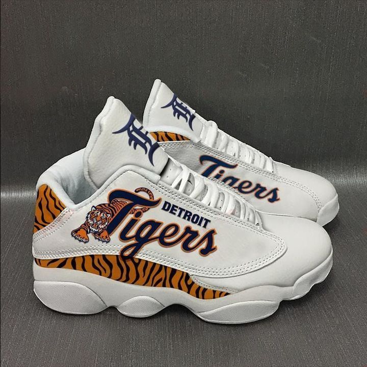 detroit tigers baseball air jordan 13 shoes jd13 sneakers personalized shoes design