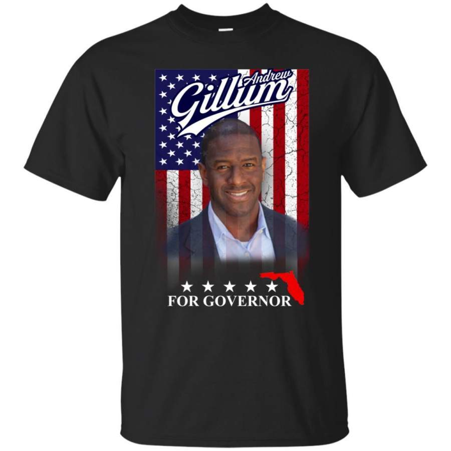 AGR America Flag Andrew Gillum for Governor T-Shirt