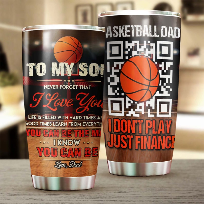 Baseball Dad To My Son Never Forget I Love You You Can Do It Personalized Tumbler-Birthday Christmas Gift Day For Son From Dad