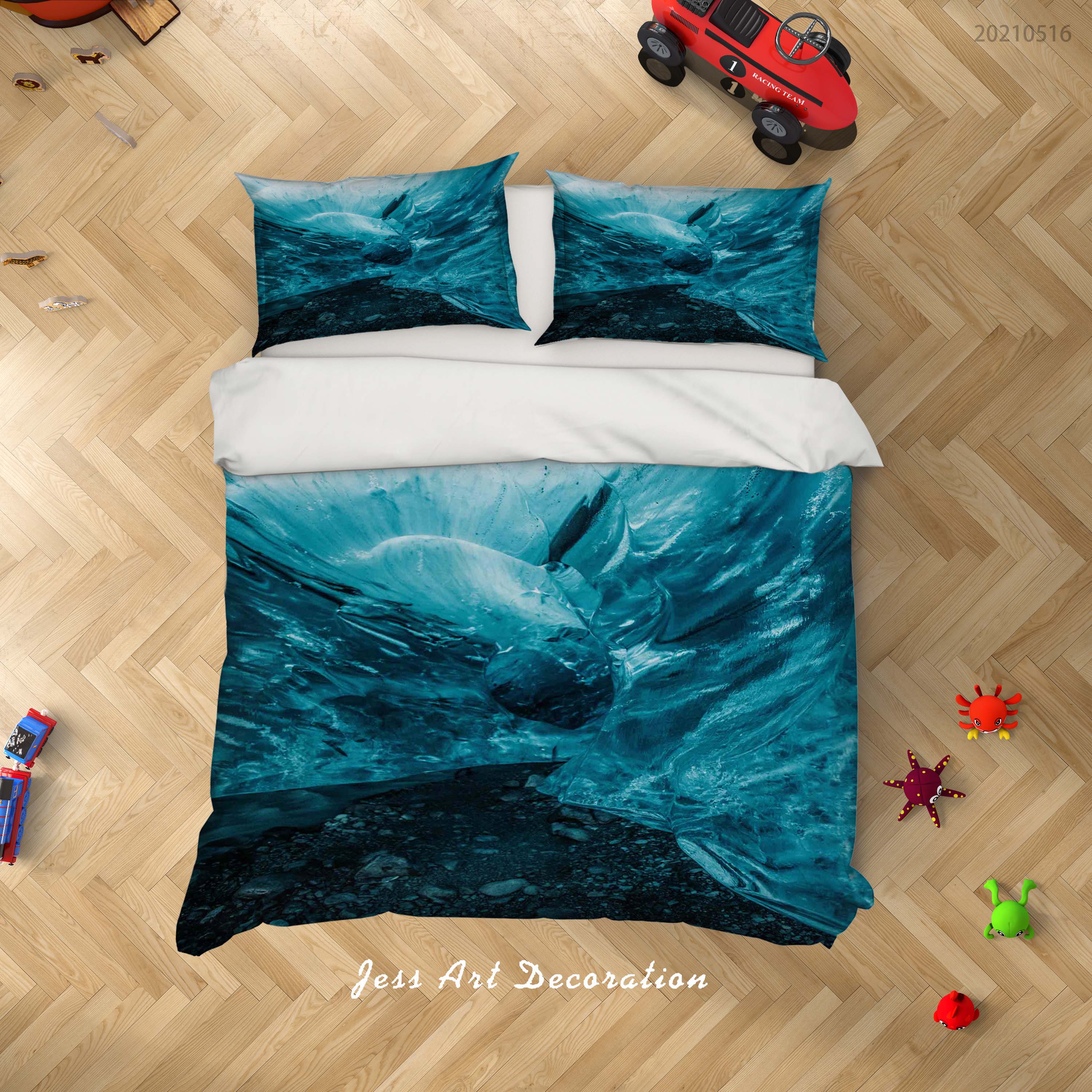 3D Sea Animal Whale Quilt Cover Set Bedding Set Duvet Cover Pillowcases 75