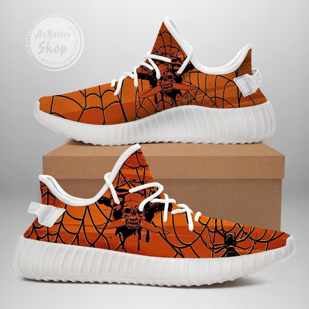 Chef Kinfe Skull For Halloween Man Yeezy Shoe Limited Shoes Custom Shoes