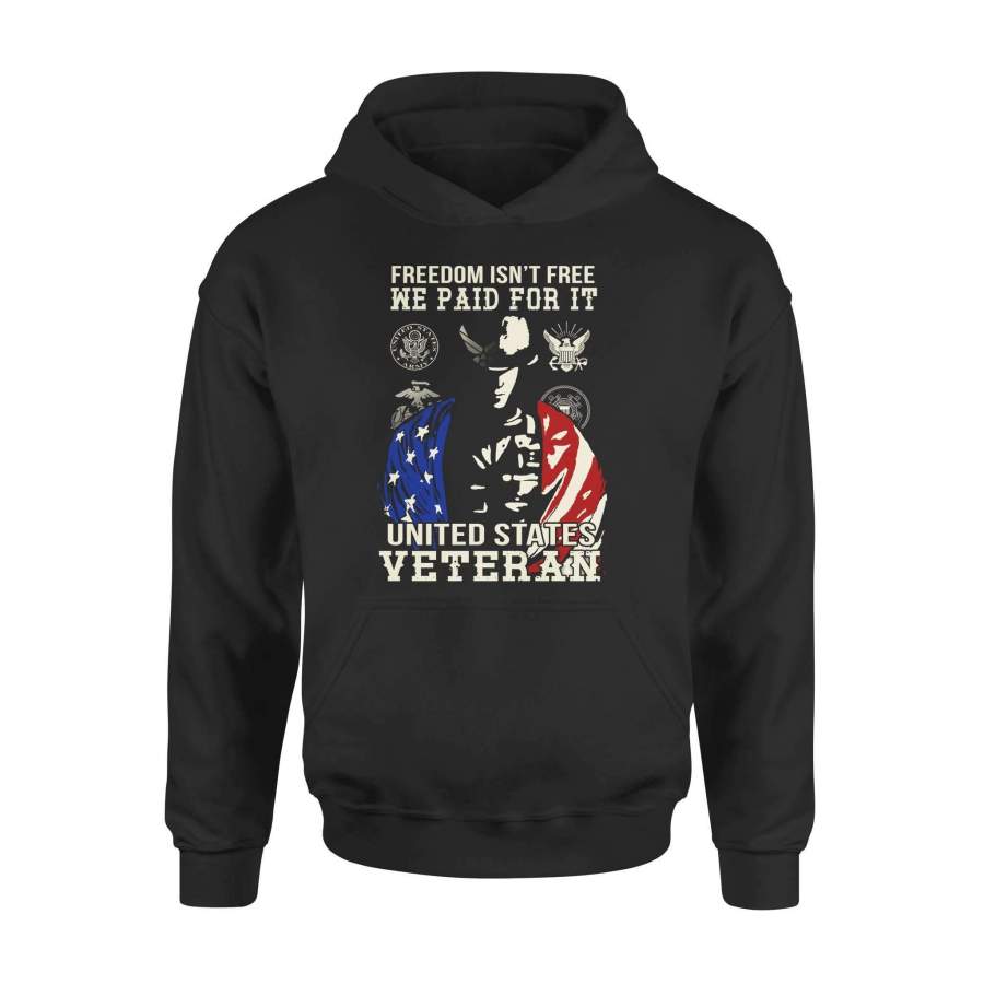 Veteran – Freedom isn’t free – Standard Hoodie