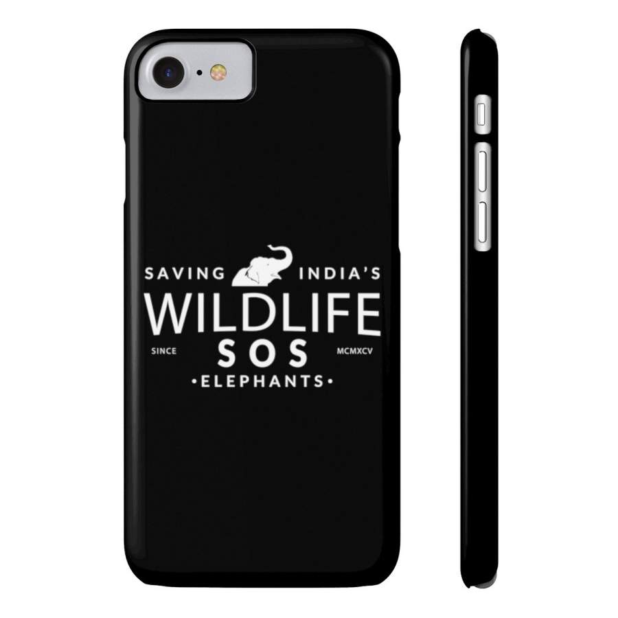 Accessory | WLSOS  Saving Indias Elephants (White) | Slim Phone Cases