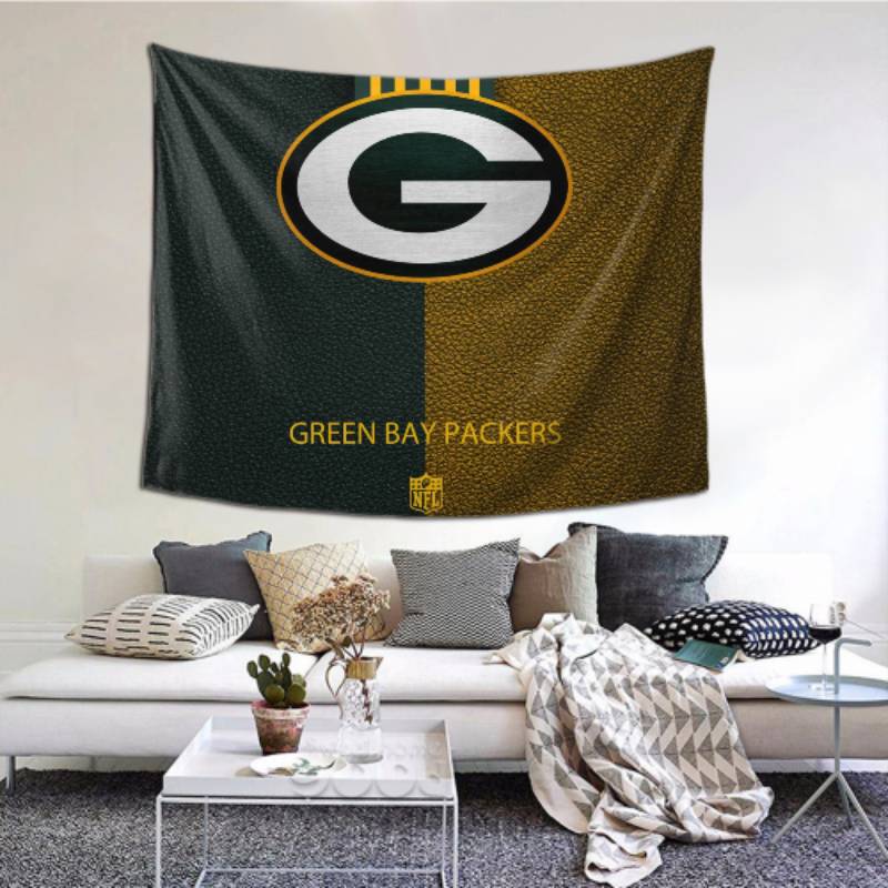 Durable Green Bay Packers Tapestry -157021 For Beach Shawl Scarf Blanket