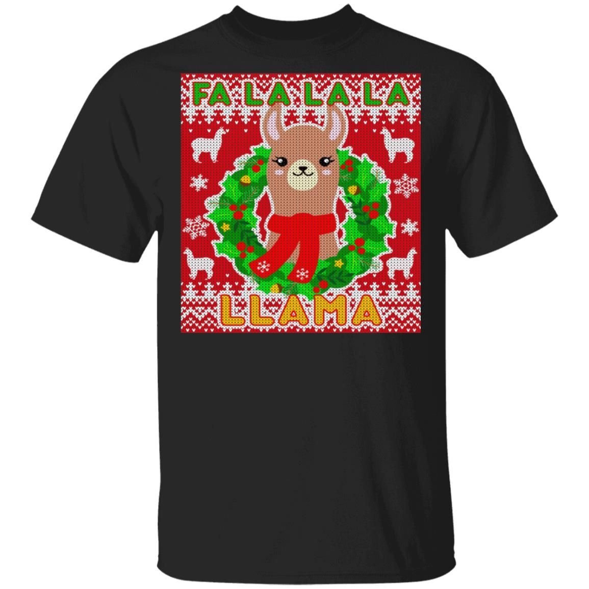 Christmas Fa La La La Llama Ugly Christmas Sweater