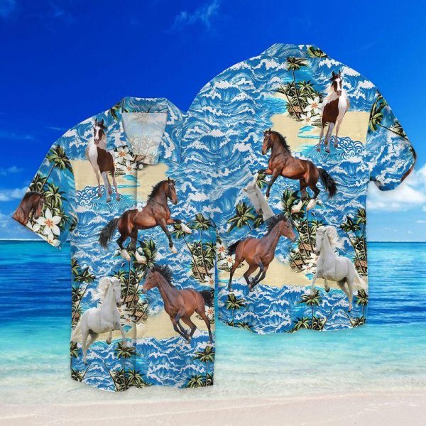 Horse Hawaii Shirt For Men Women Ha14270