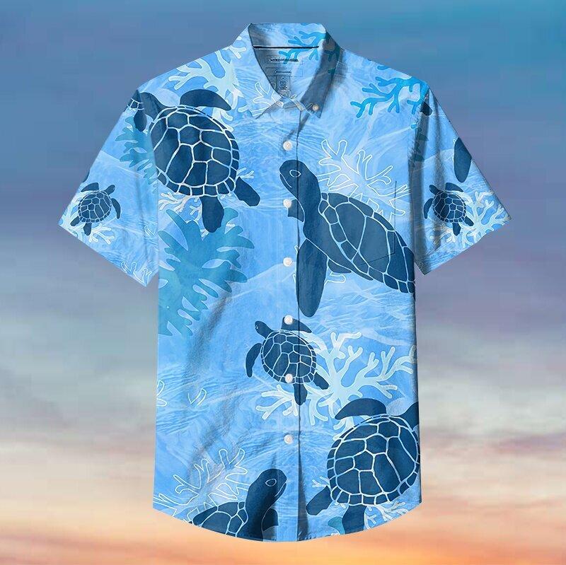 Leisure Vacation Turtle Hawaii Shirt For Men Women Ha11953