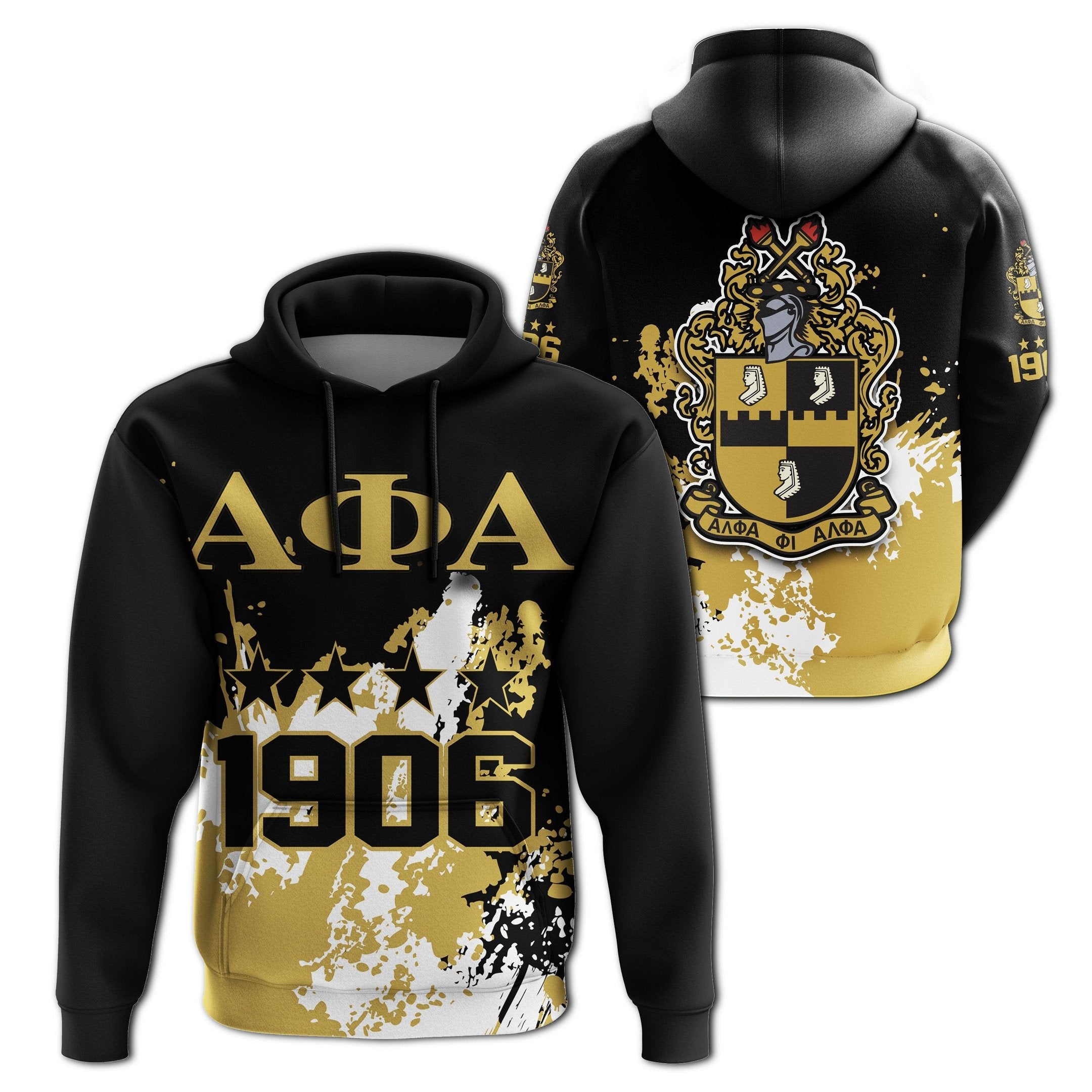 Fraternity Hoodie – Alpha Phi Alpha Hoodie – Spaint Style