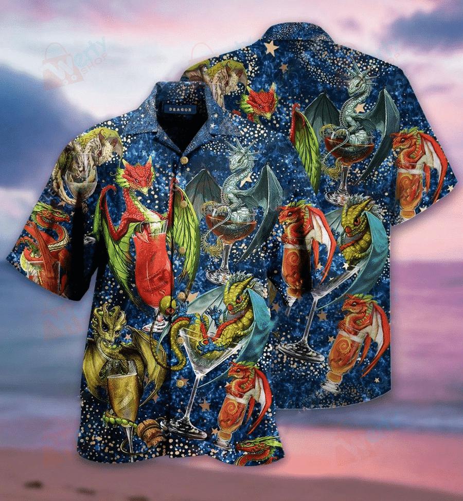 Dragon Cocktail Aloha Hawaii Shirts For Men Women Ha27749