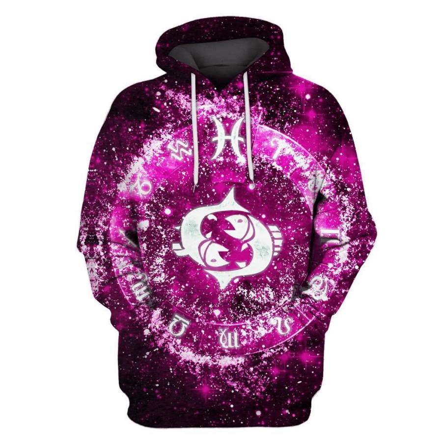 3D Zodiac Pisces Hoodie NTH150809