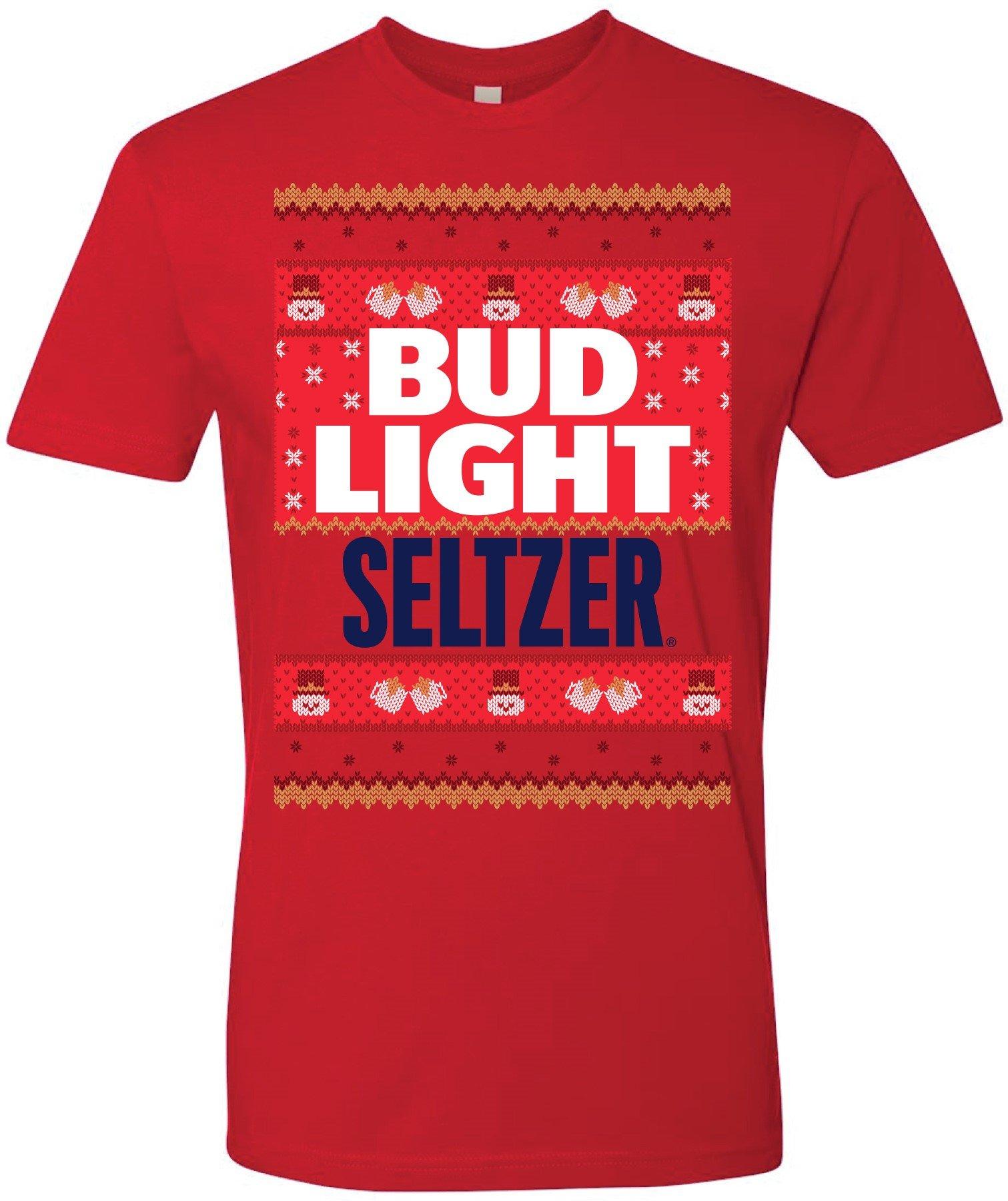 Bud Light Seltzer Ugly Sweater T Shirt