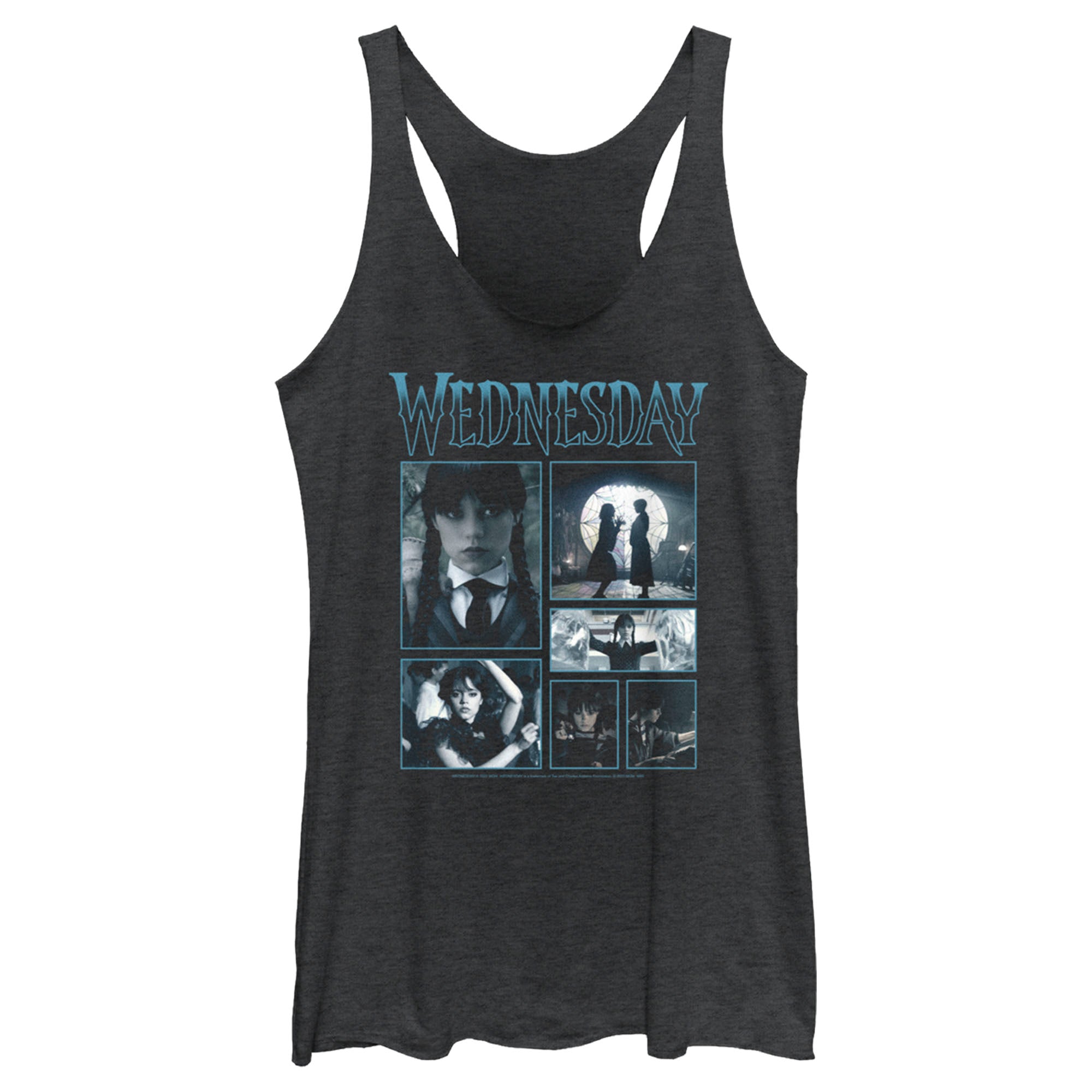 Women’S Wednesday Iconic Scenes Racerback Tank Top