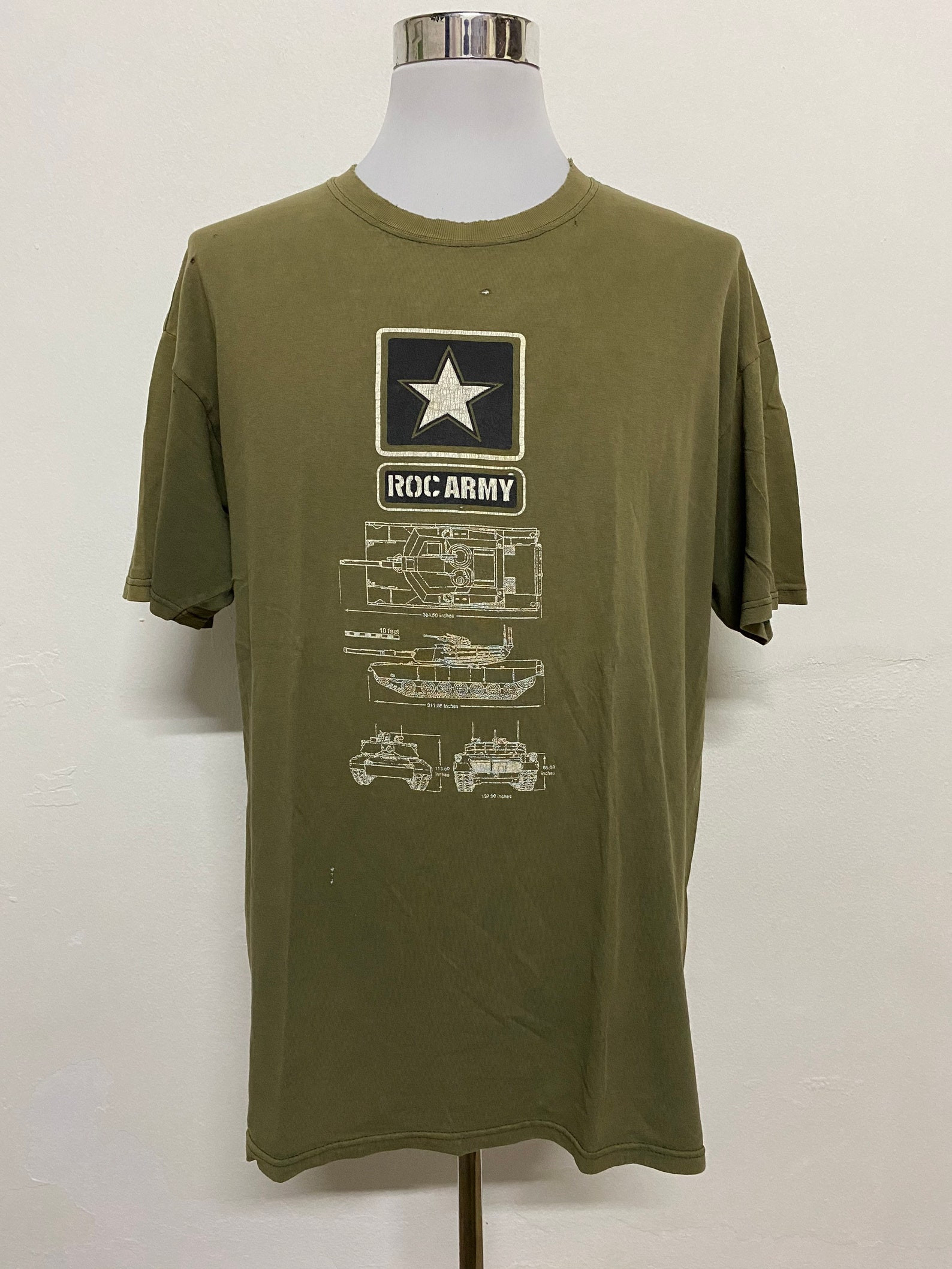 Vtg Jay Z Rappers Roc Army Tshirt Sz