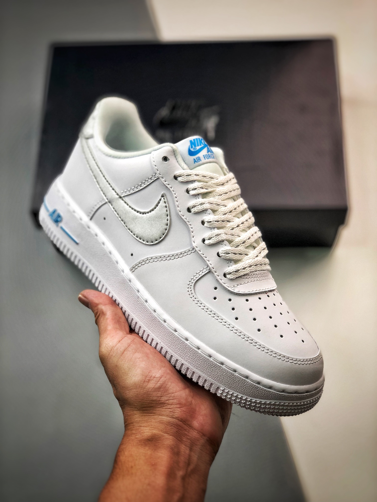 Nike Air Force 1 Low White Silver DR0142-100 5340194