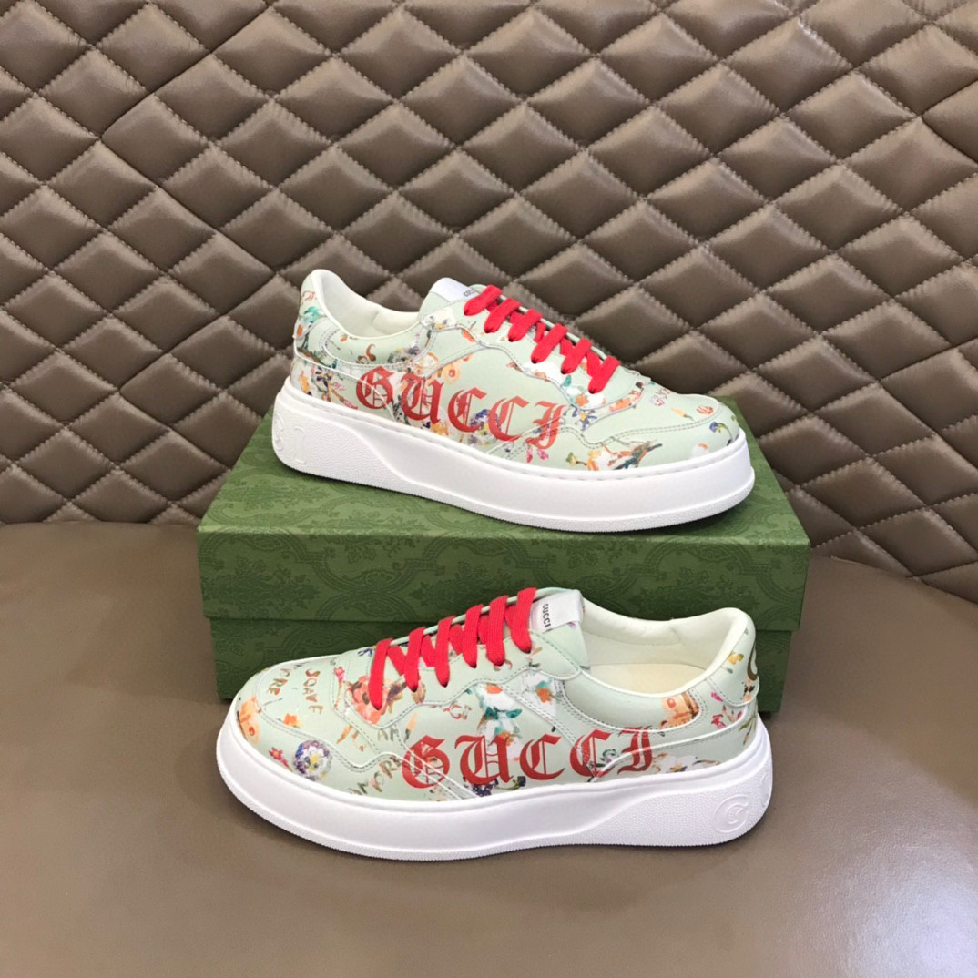 Gucci Floral ‘Soave’ Shoes Sneakers SNK384929116