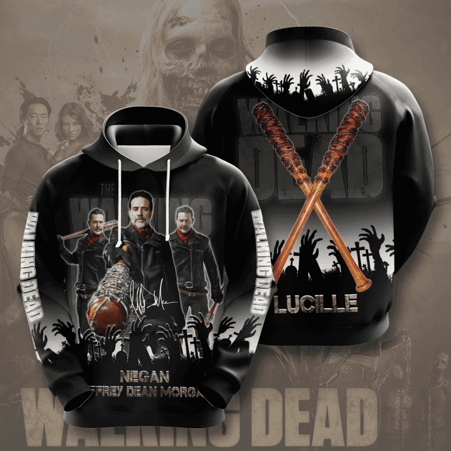 The Walking Dead Negan Lucille Hoodie & Zip Hoodie