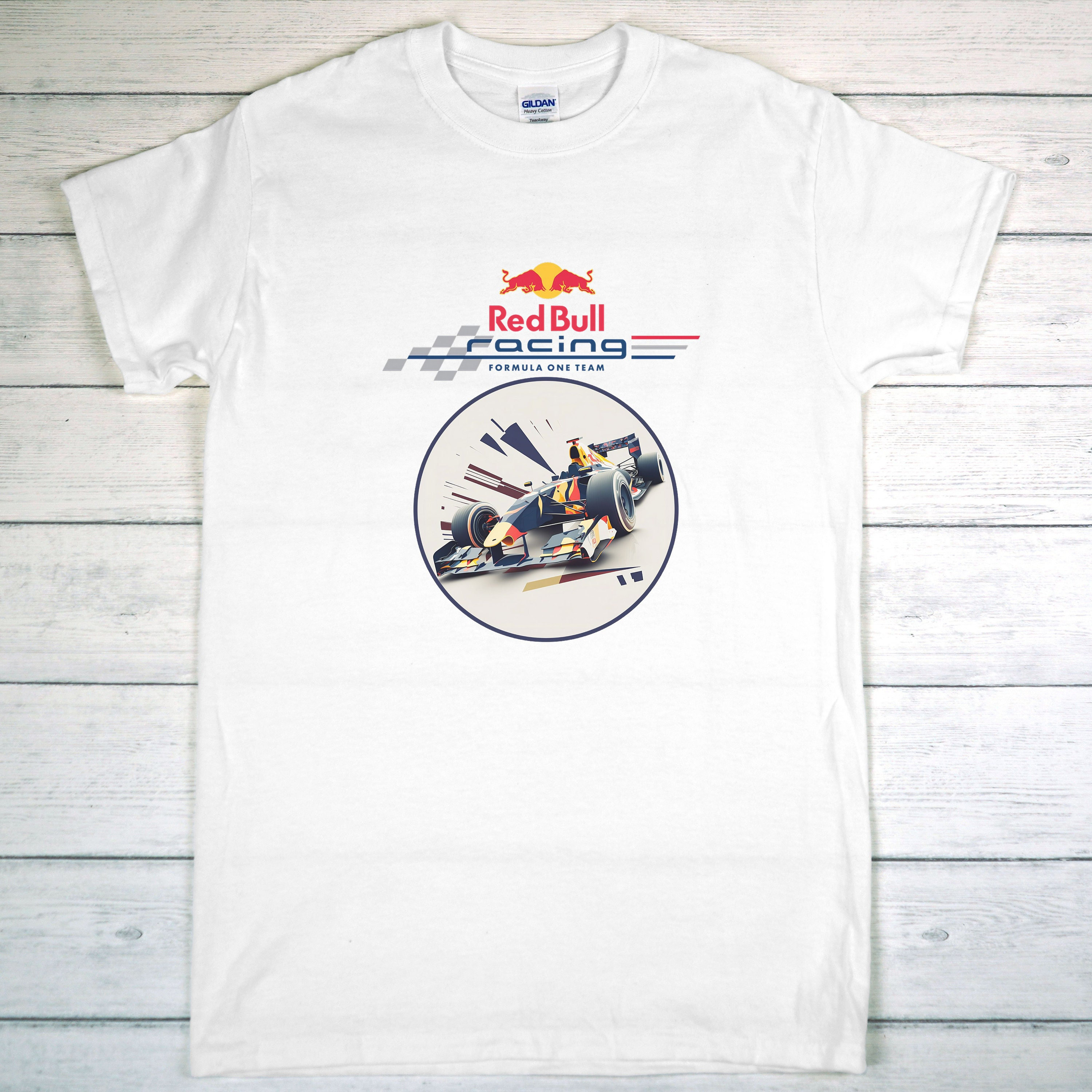 Red Bull Racing Formula 1| Gildan Unisex T-Shirt | Retro Style