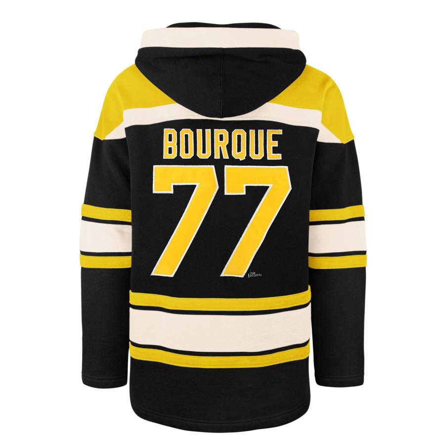 Boston Bruins Ray Bourque Vintage ’47 Lacer Hoodie Unisex 3D All Over Print