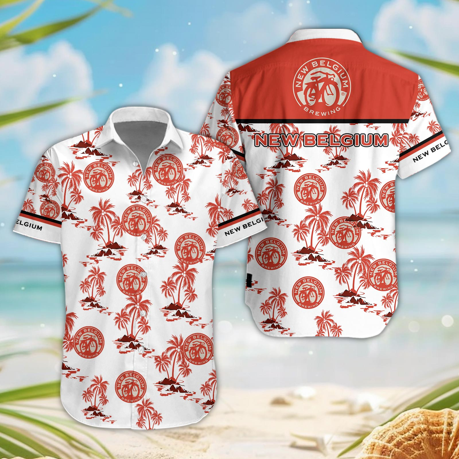 New Belgium Hawaiian Shirt