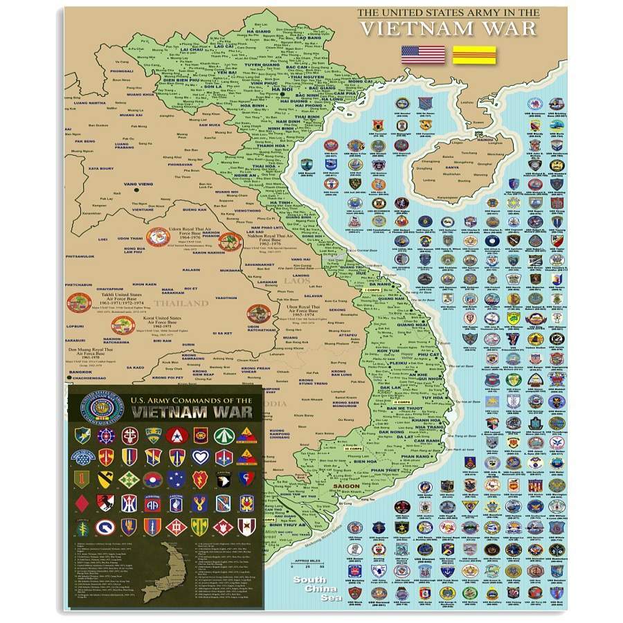 The United States Army In Vietnam War Vertical Poster - Poster Art Design