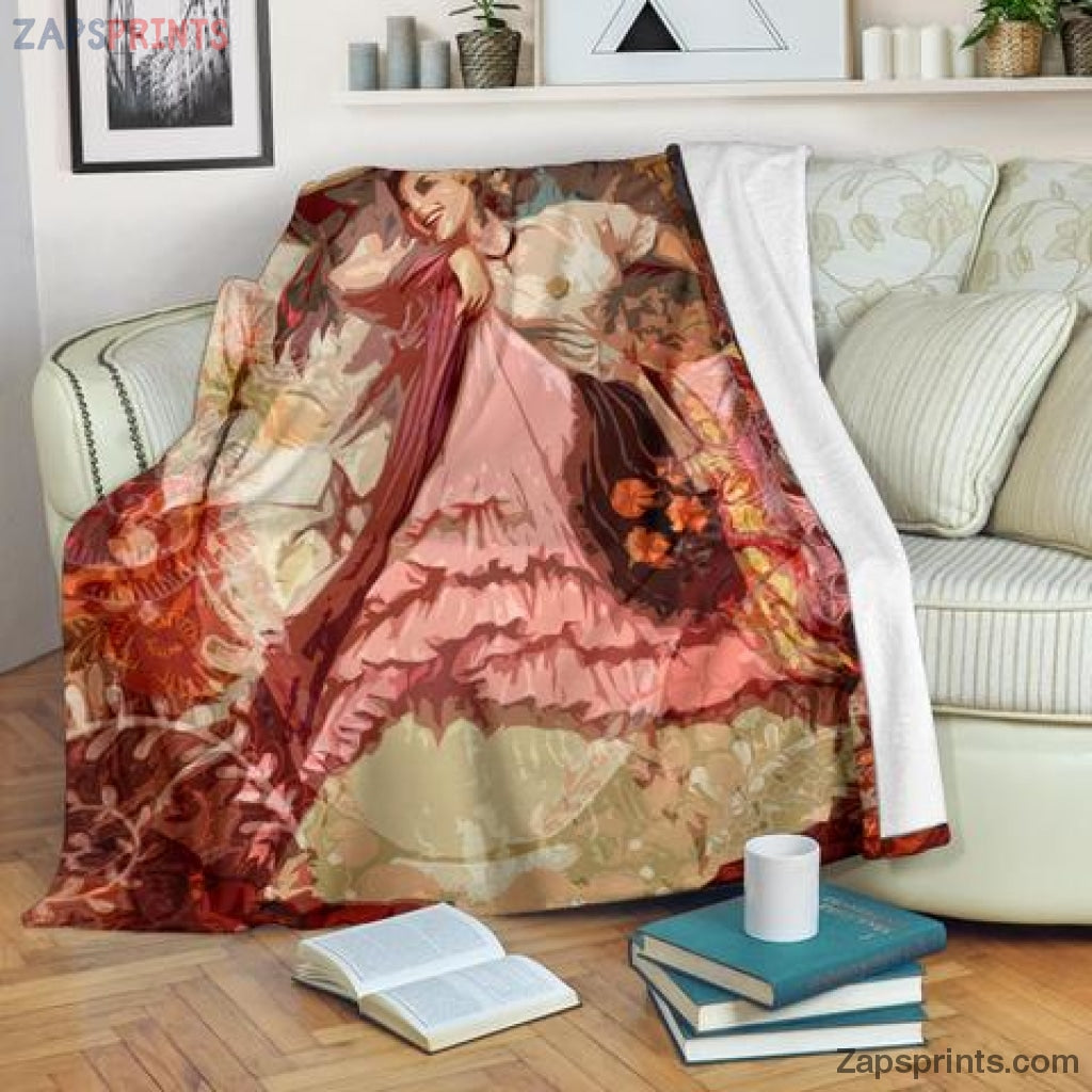 Mexican Blankets With Animals – Hispanic Culture Xxix Blanket – Hispanic Fleece Blankets