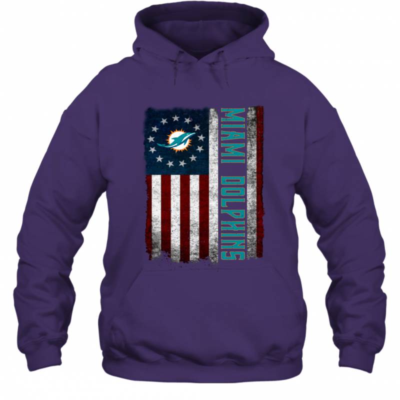 Miami Dolphins Betsy Ross Flag Hoodie