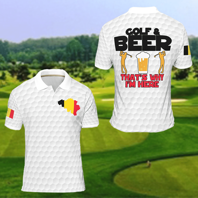 Belgium Golf Polo Shirt - Bqd-Bel-D01-Ctd New Fashion