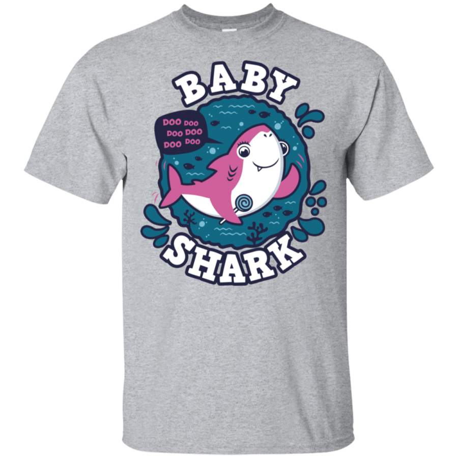 Shark Family trazo – Baby Girl T-Shirt