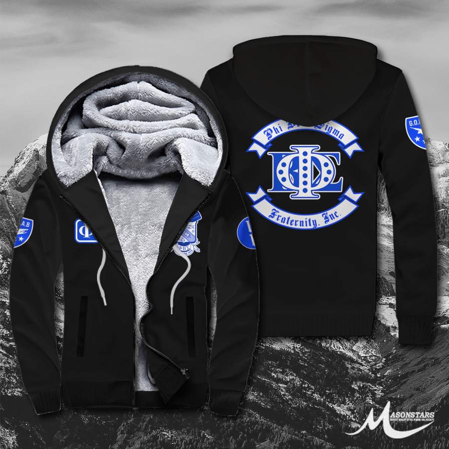 Phi Beta Sigma Fleece Zip Hoodies 231020197