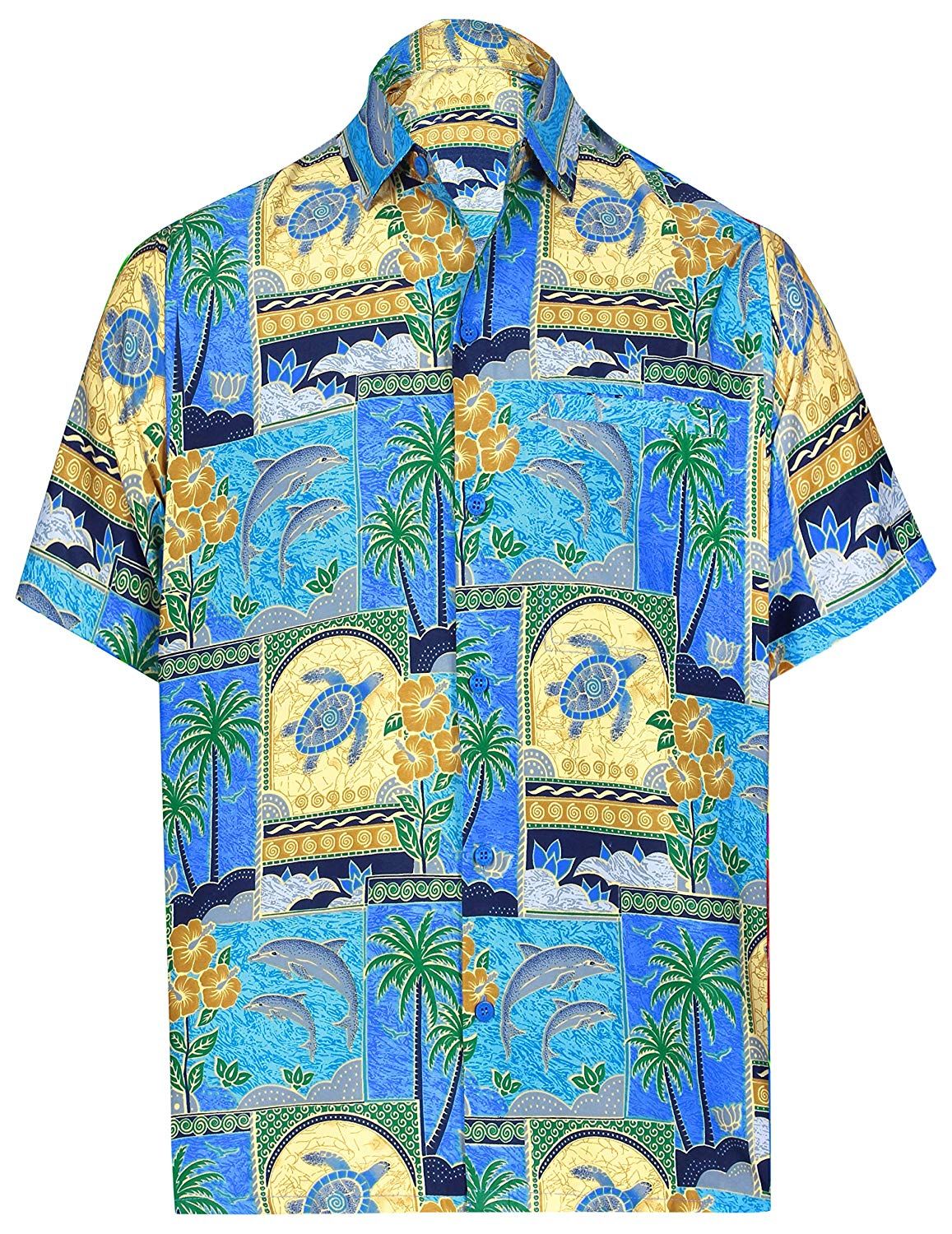 Floral Blue Nice Design Hawaii Shirt Ha82463