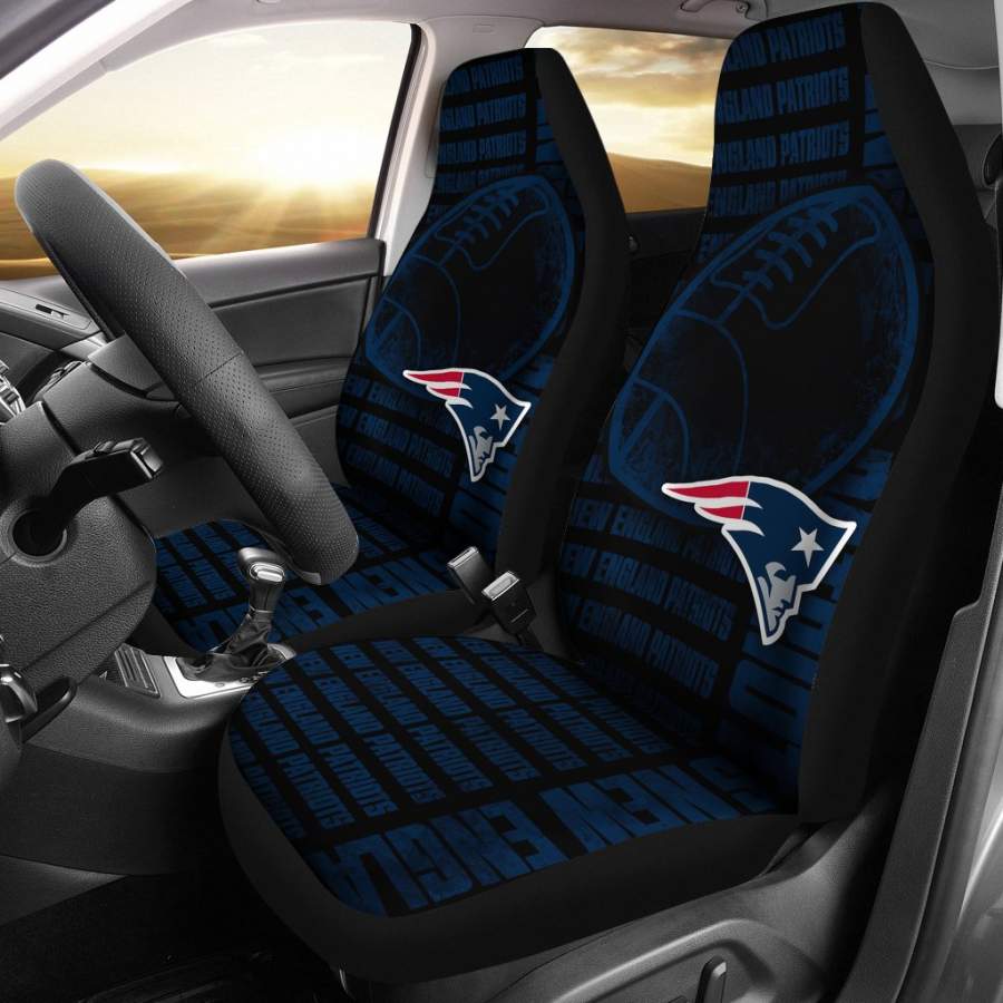 The Victory New England Patriots Car Seat Covers