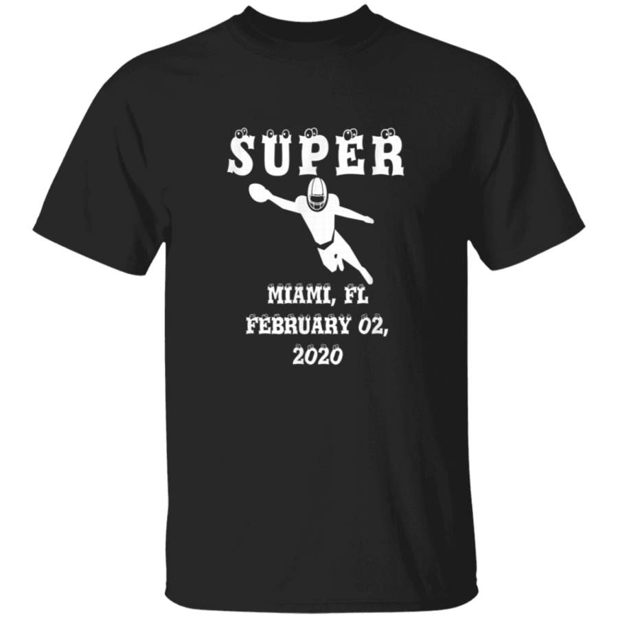 Super Miami Florida Best Gift for Super Bowls T-Shirt