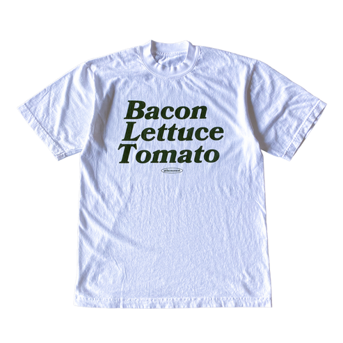 BLT Text Tee Shirt Outfit