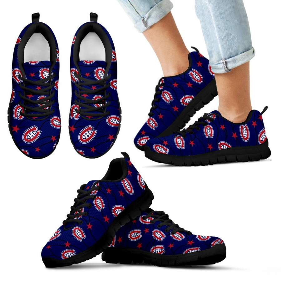 Star Twinkle Night Montreal Canadiens Sneakers