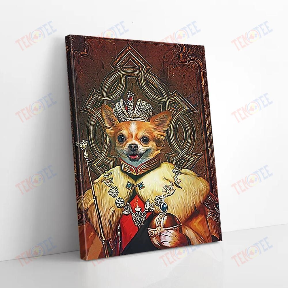 Best Canvas Prints Chihuahua King Vintage Wall Art Canvas Beautiful Wall Art Home Decoration