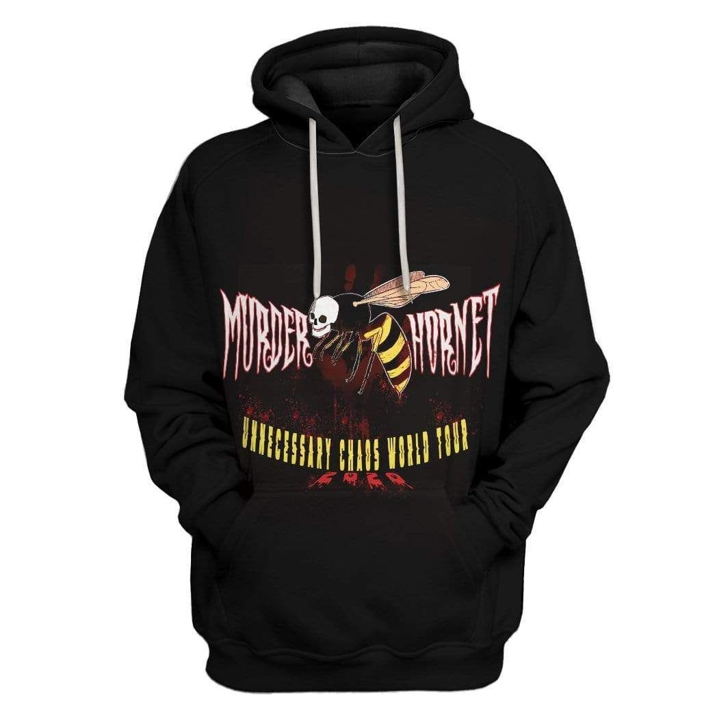 3D Murder Hornets Invasion Custom Hoodie Apparel