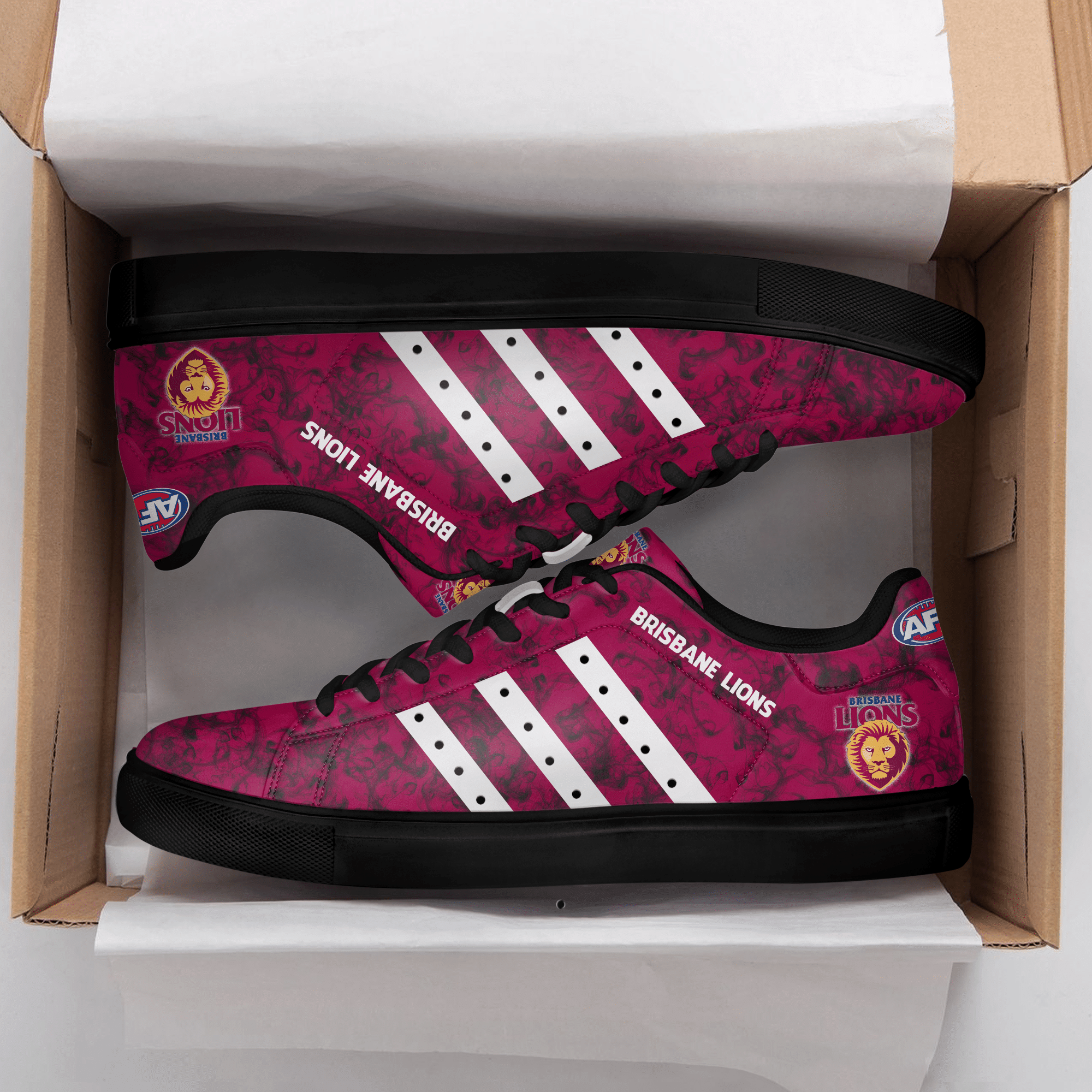 Brisbane Lions Low Top Shoes V13