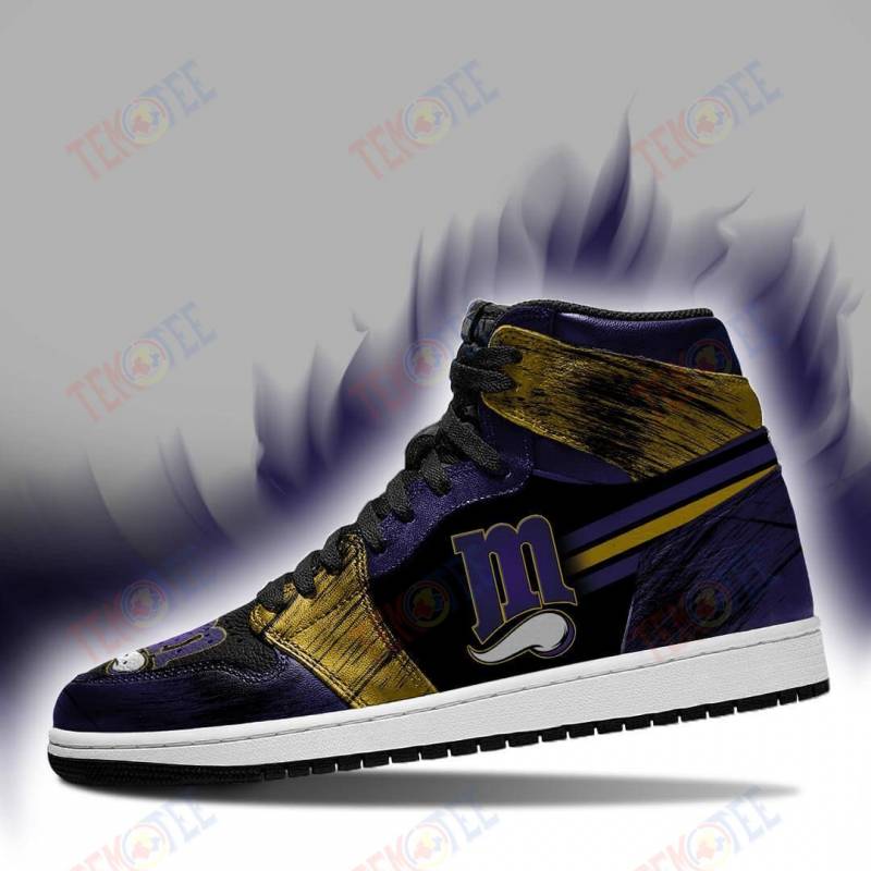 Mens Womens Minnesota Vikings X Minnesota Twins Jordan Sneakers Sneakers Sports Shoes TDT456