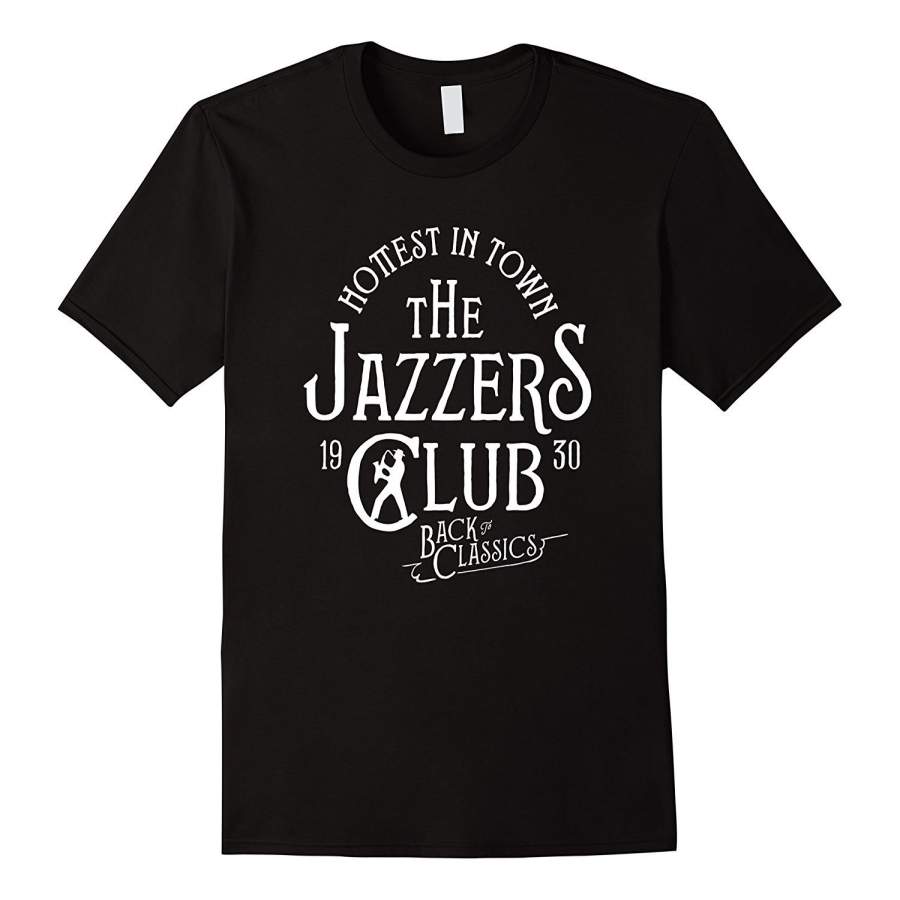 The Jazzers Vintage Jazz T-Shirt Men Fashion Cotton T-Shirt