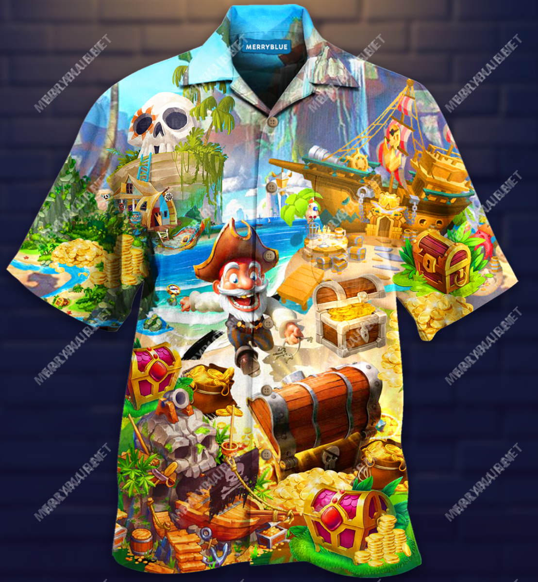 Found Treasures Hunting Unisex Hawaii Shirt Ha70536