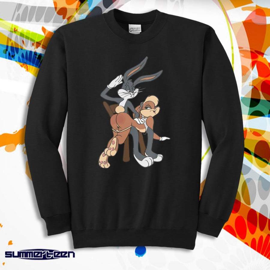 Bugs Bunny And Lola Men’S Sweatshirt