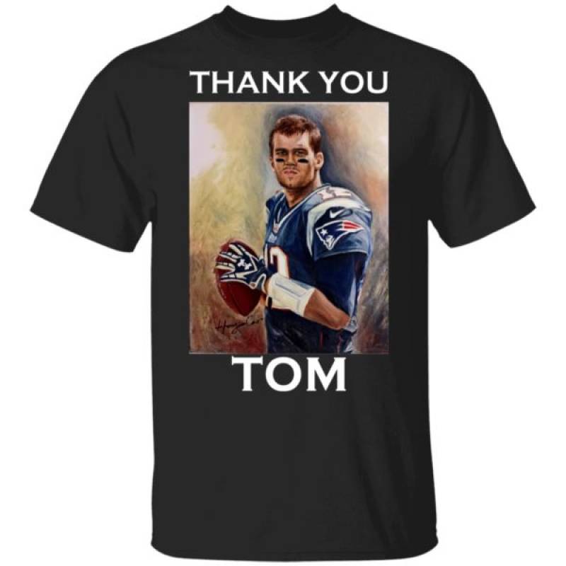 NEW ENGLAND PATRIOTS THANK YOU TOM BRADY SHIRT