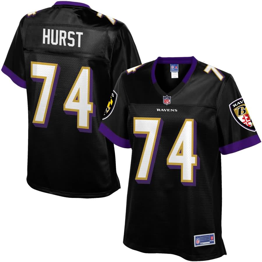 Womens Baltimore Ravens James Hurst NFL Pro Line Alternate Jersey