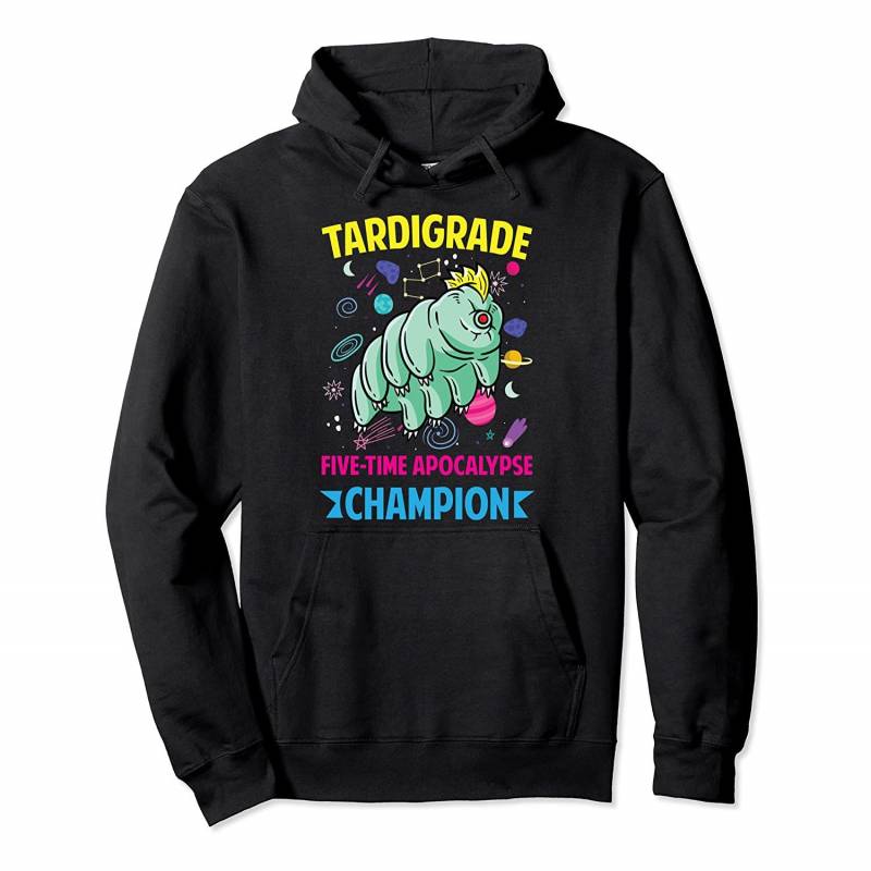 Tardigrade Five Time Apocalypse Champion Animal Fun Science Pullover Hoodie, T Shirt, Sweatshirt