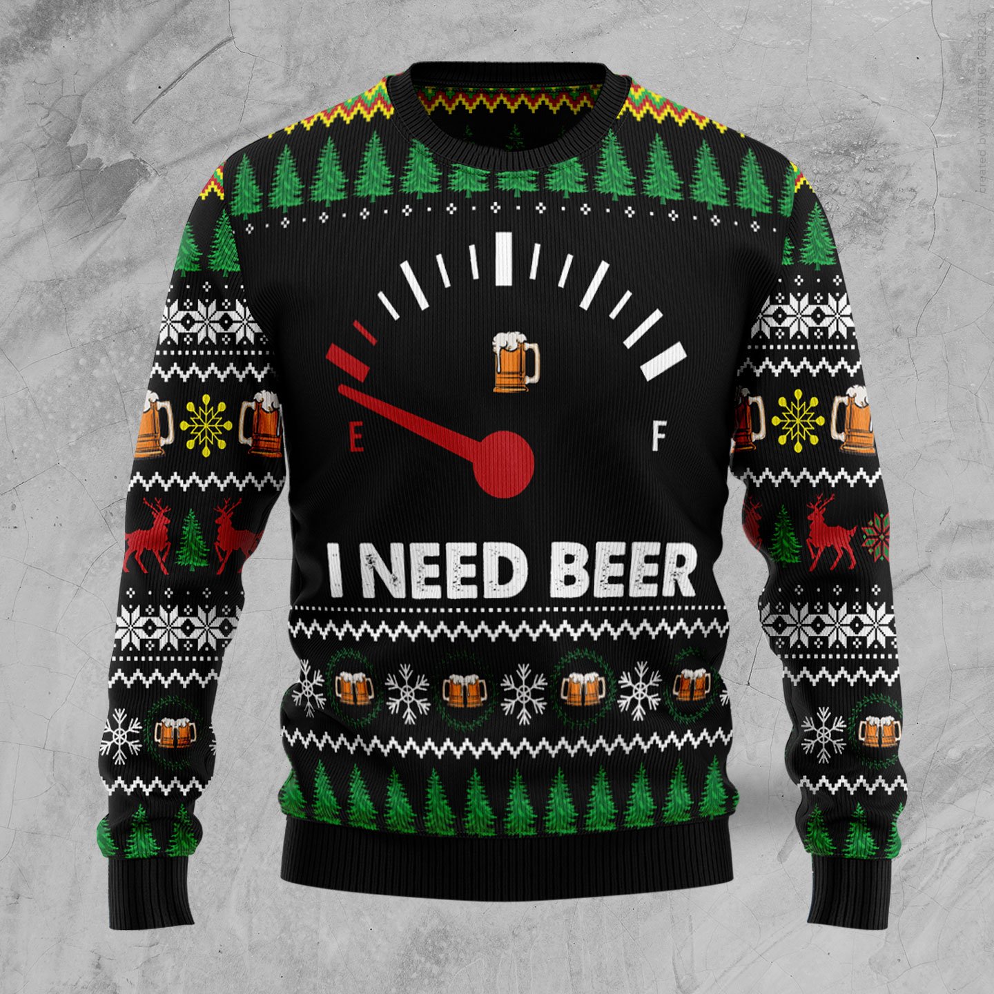 Amazing Beer TG51126 unisex womens & mens, couples matching, friends, beer lover, funny family ugly christmas holiday sweater gifts (plus size available)