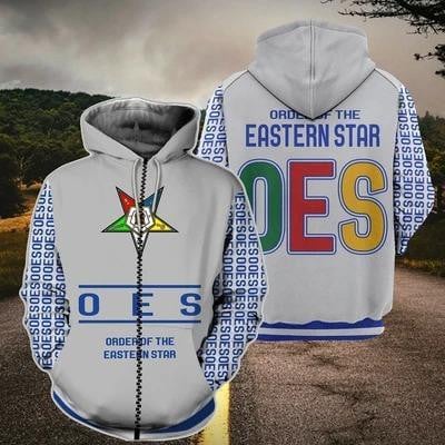 Fatal Order Of The Eastern Star Zip Hoodie