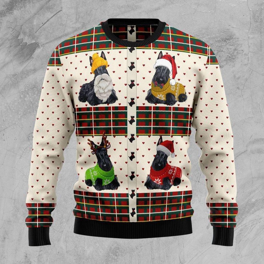 Scottish Terriers Ugly Christmas Sweater | Unisex | Adult | Us1569