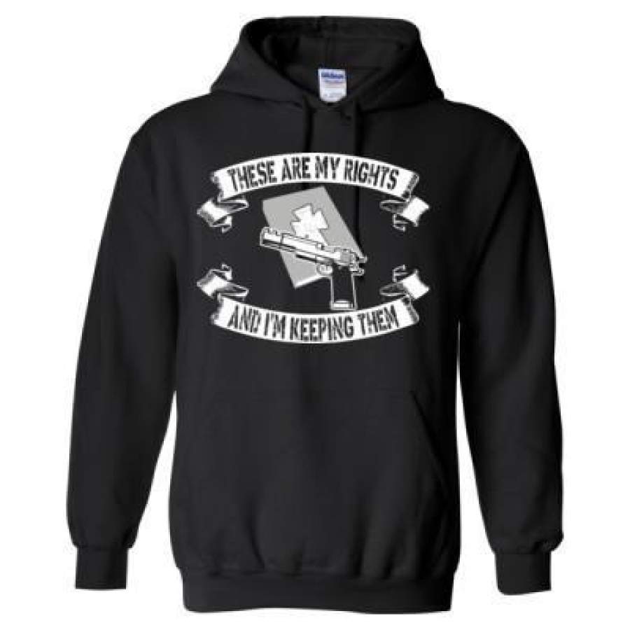 AGR These Are My Rights And I Am Keeping Them – Heavy Blend™ Hooded Sweatshirt